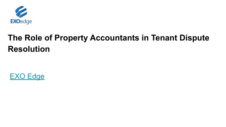 the role of property accountants in tenant n.w