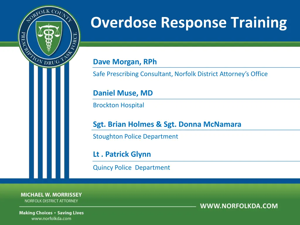 overdose response training n.w