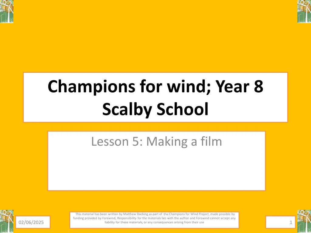 champions for wind year 8 scalby school n.w