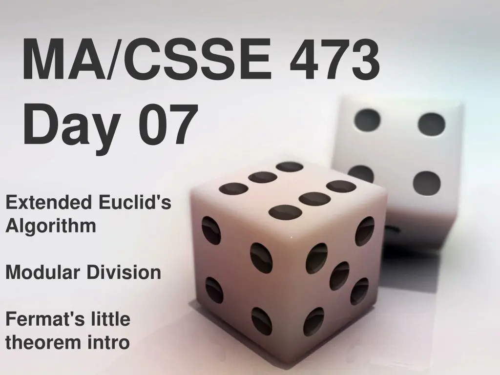 ma csse 473 day 07 n.w