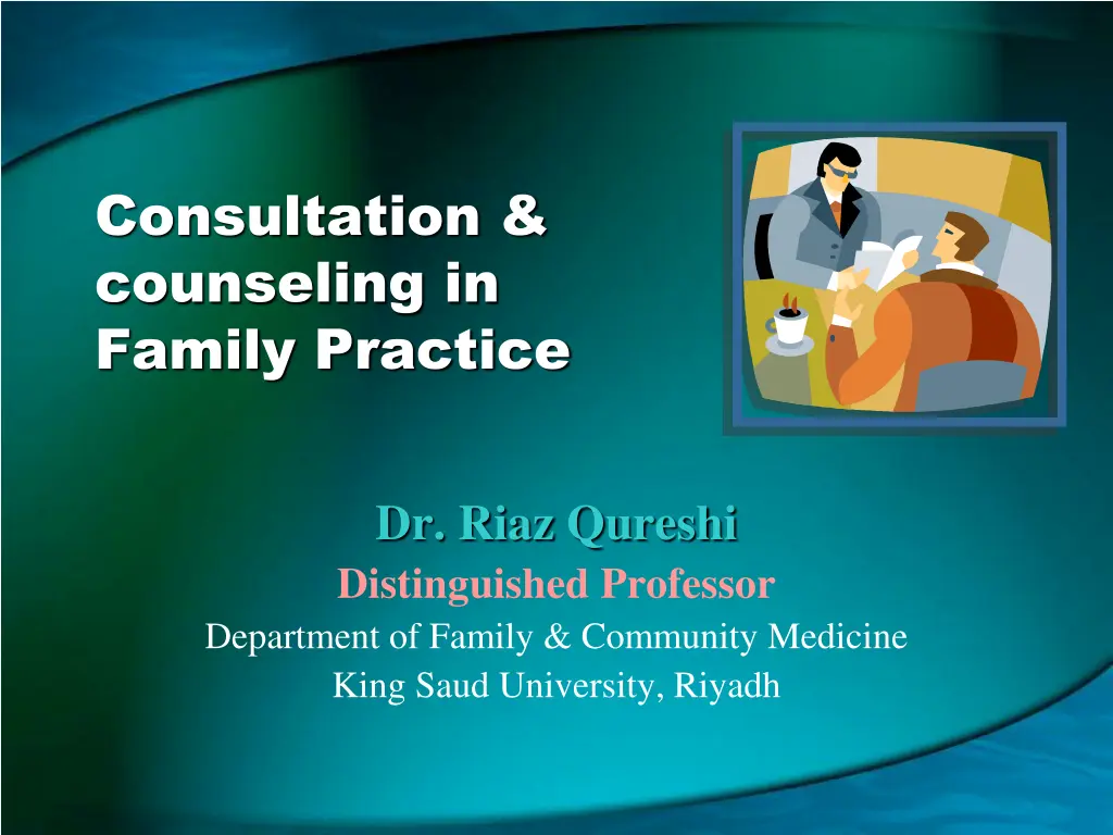 consultation counseling in family practice n.w