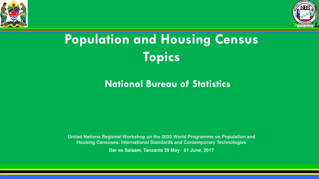 population and housing census topics n.w