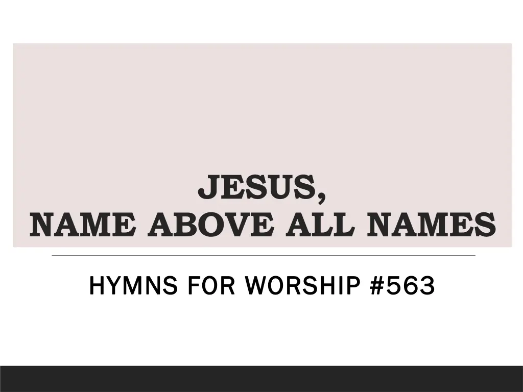 jesus n.w