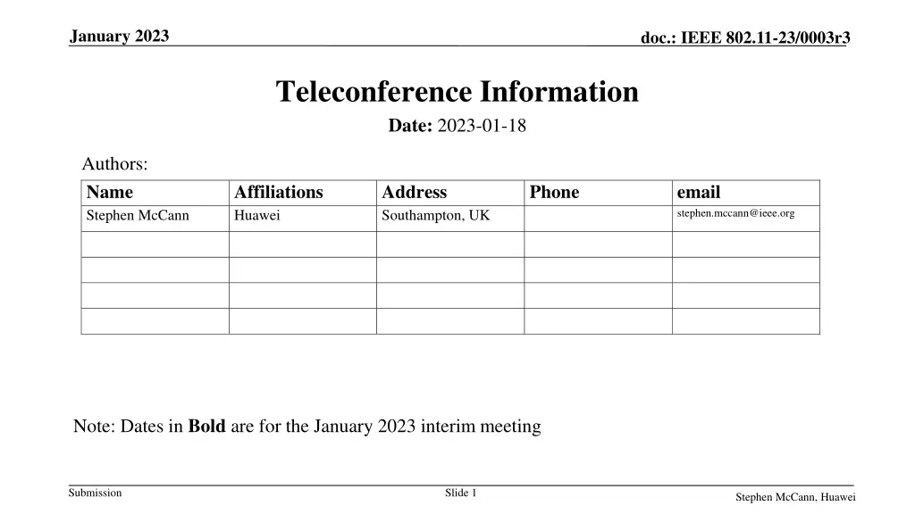 january 2023 n.w