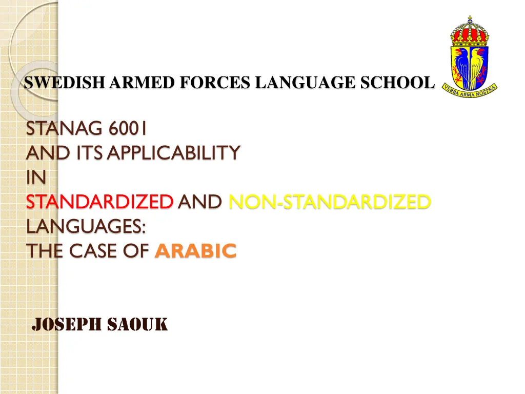 swedish armed forces language school n.w