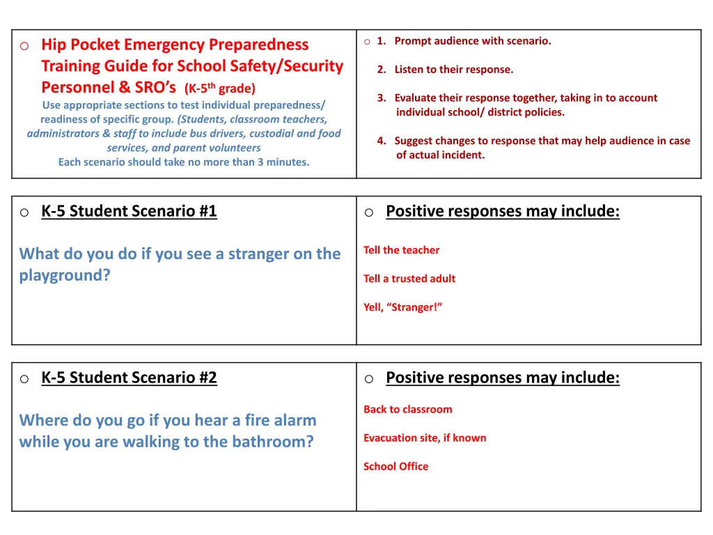 o 1 prompt audience with scenario n.w
