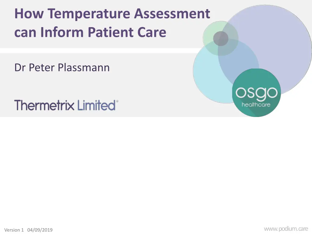 how temperature assessment can inform patient care n.w