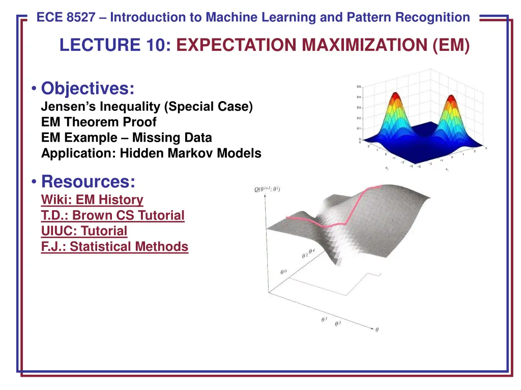 ece 8443 pattern recognition ece 8527 n.w