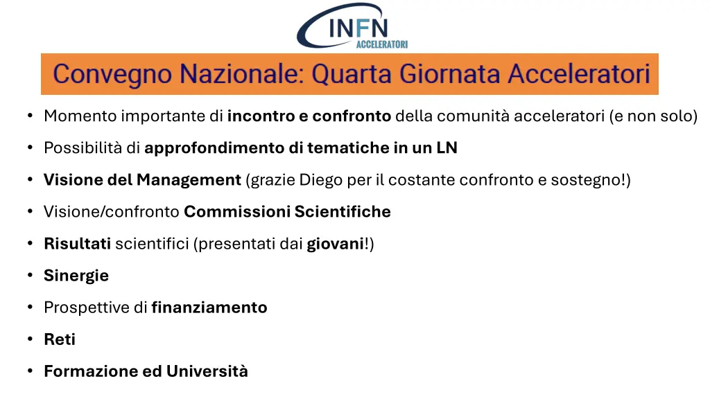 momento importante di incontro e confronto della n.w