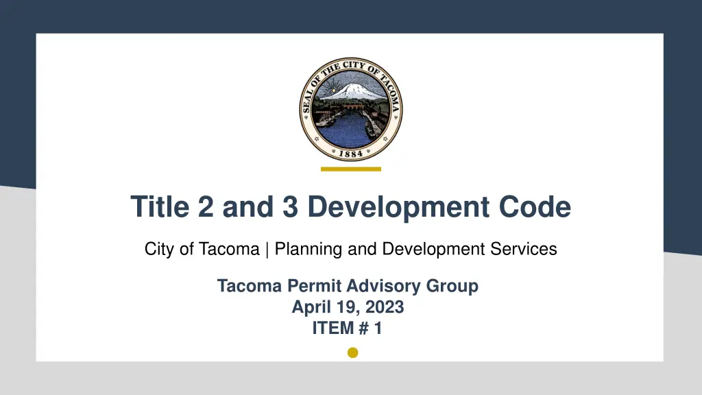 title 2 and 3 development code n.w