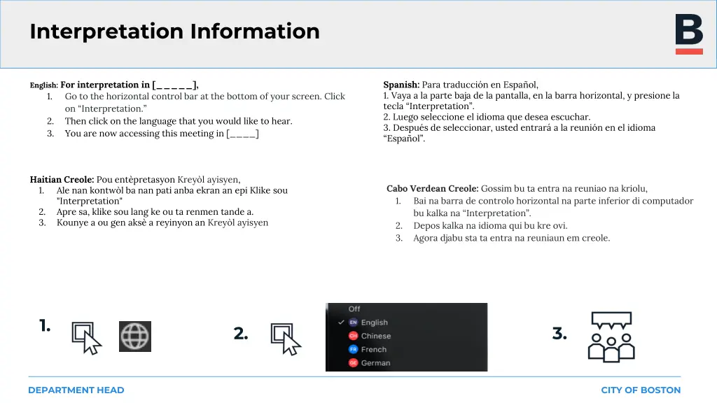 interpretation information n.w
