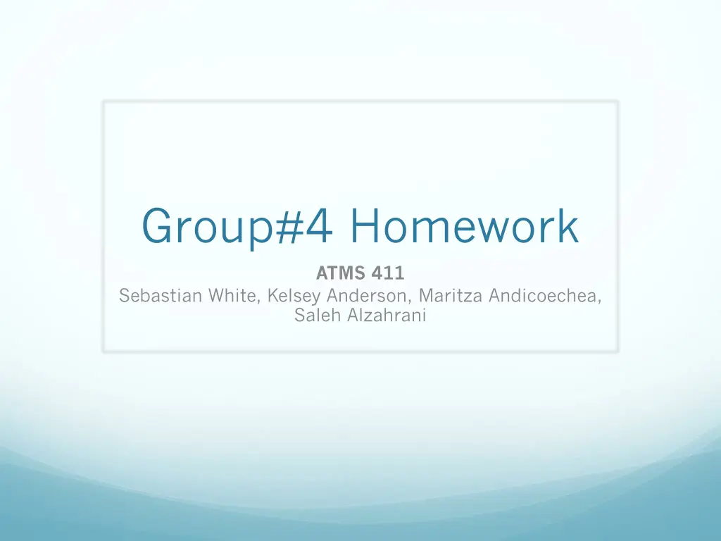 group 4 homework n.w