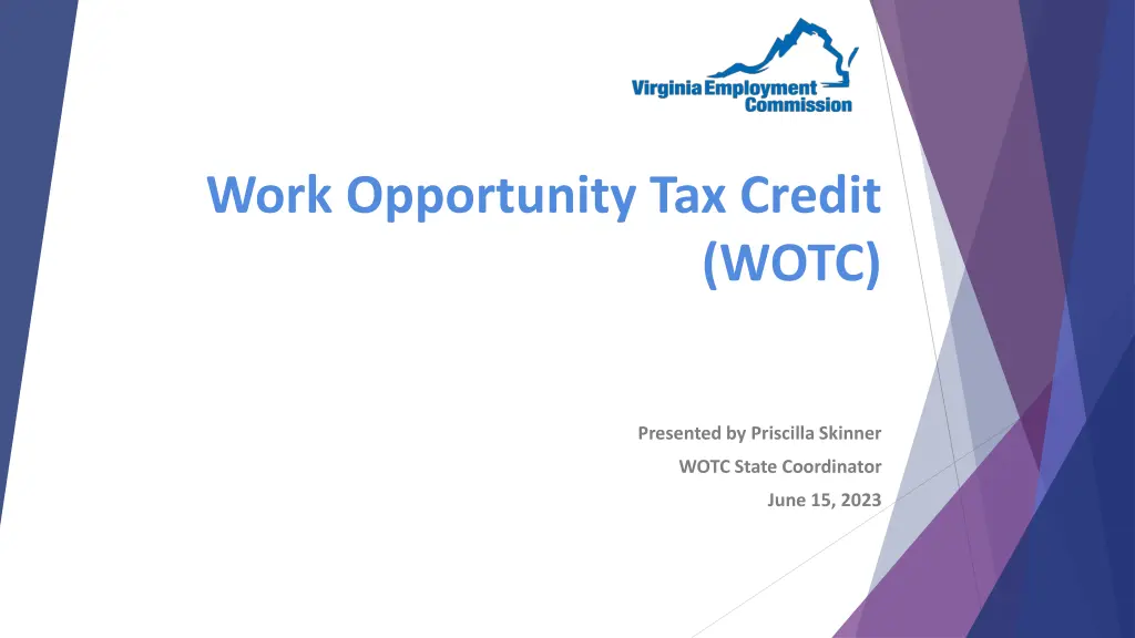 work opportunity tax credit n.w