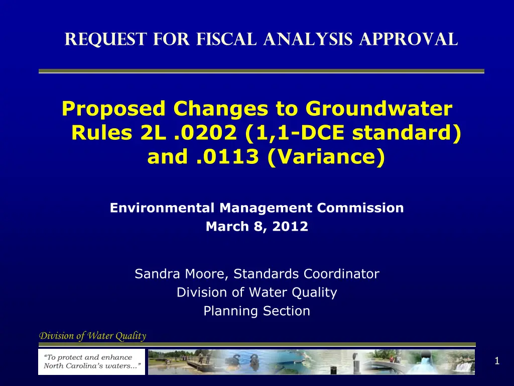 request for fiscal analysis approval n.w