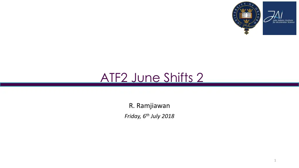 atf2 june shifts 2 n.w