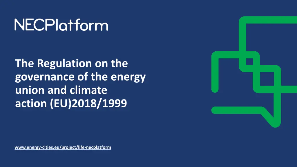 the regulation on the governance of the energy n.w