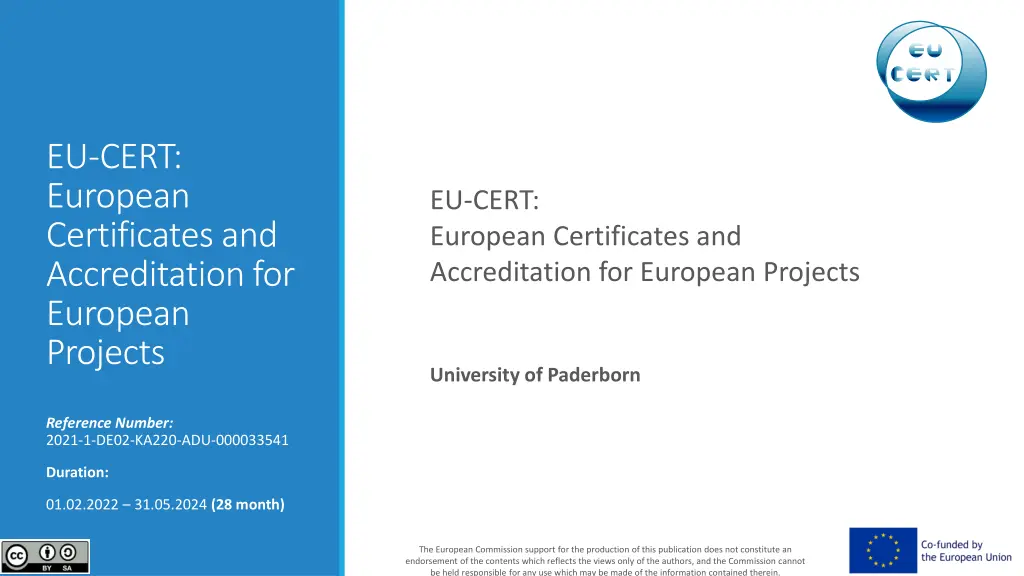 eu cert european certificates and accreditation n.w