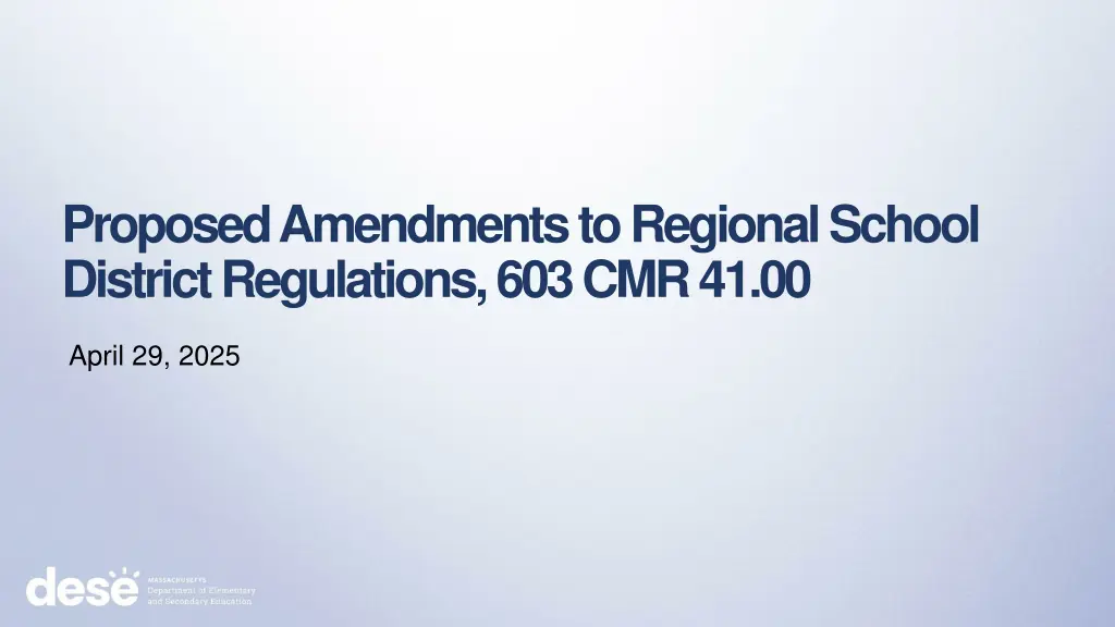proposed amendments to regional school district n.w