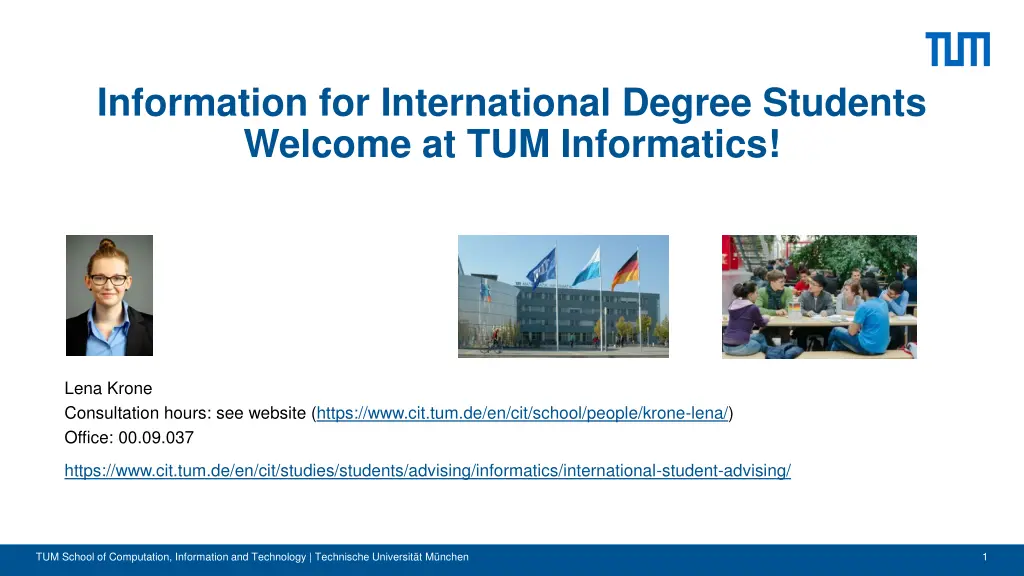 information for international degree students n.w