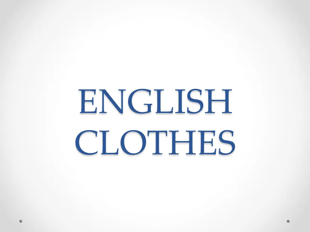 english clothes n.w