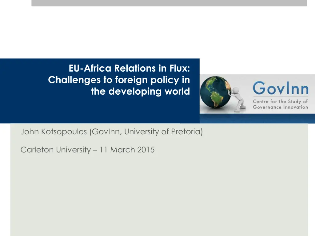 eu africa relations in flux challenges to foreign n.w