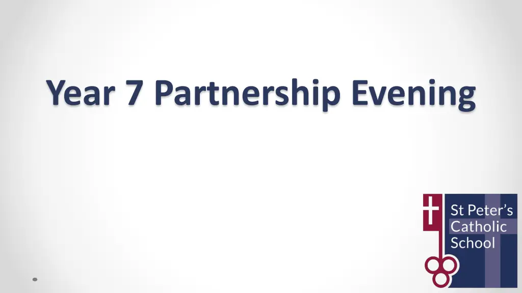 year 7 partnership evening n.w