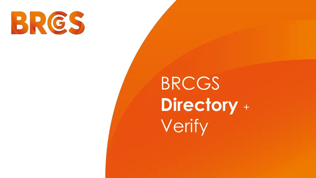 brcgs directory verify n.w