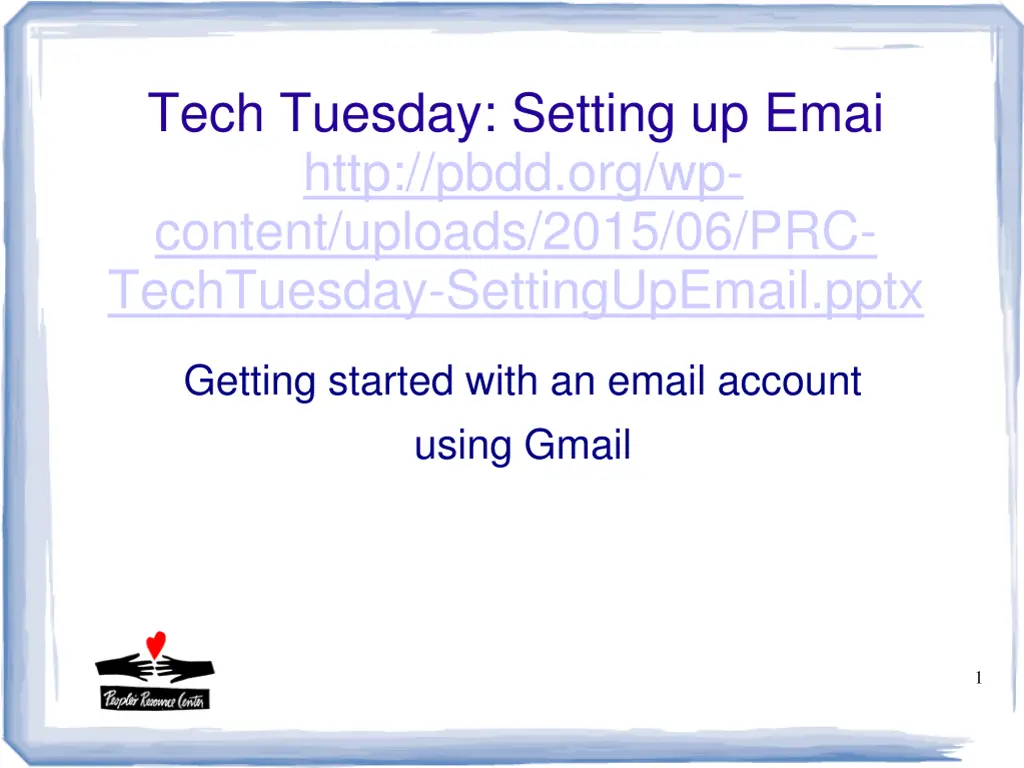tech tuesday setting up emai http pbdd n.w