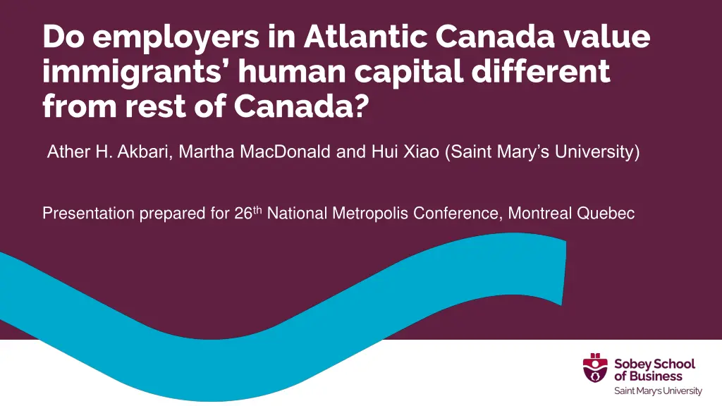 do employers in atlantic canada value immigrants n.w