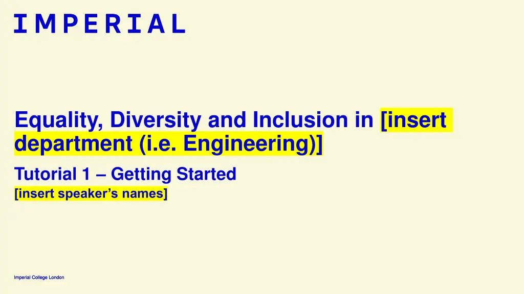 equality diversity and inclusion in insert n.w