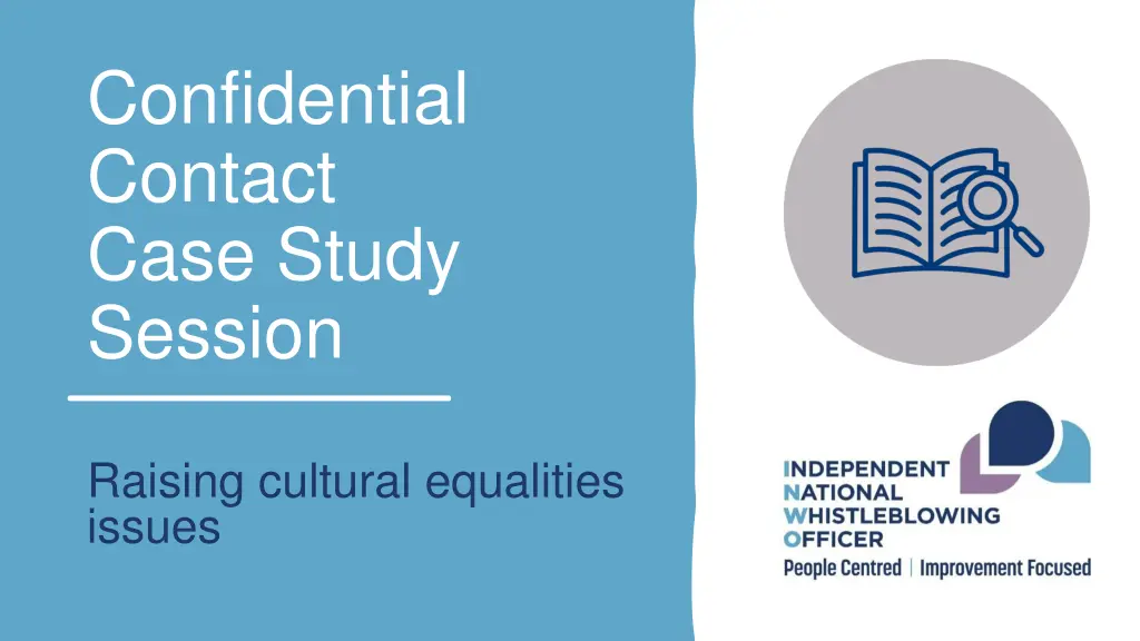 confidential contact case study session n.w
