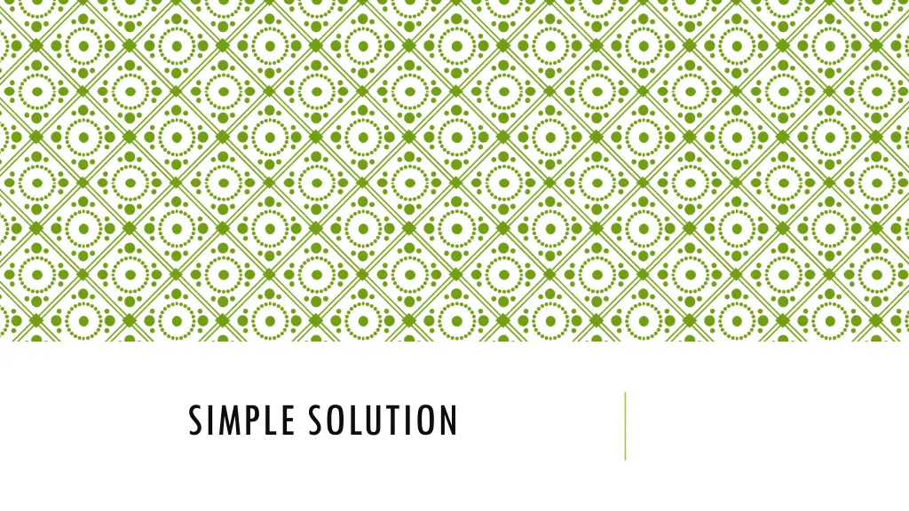 simple solution n.w
