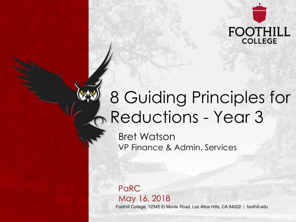 8 guiding principles for reductions year 3 bret n.w