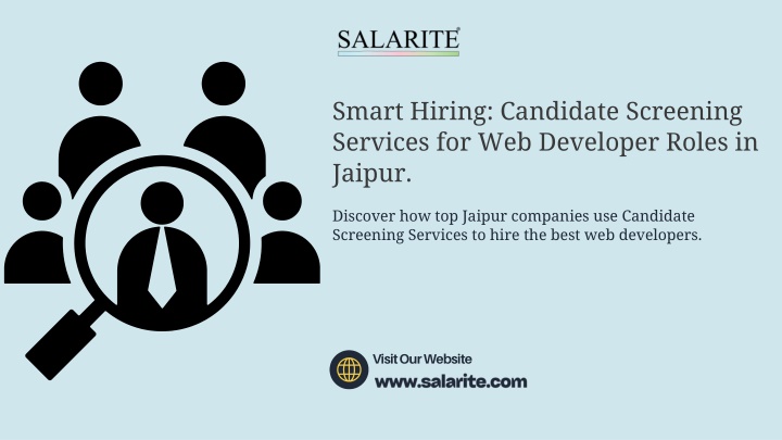 Smart Hiring Candidate Screening Services for Web Developer Roles in Jaipur