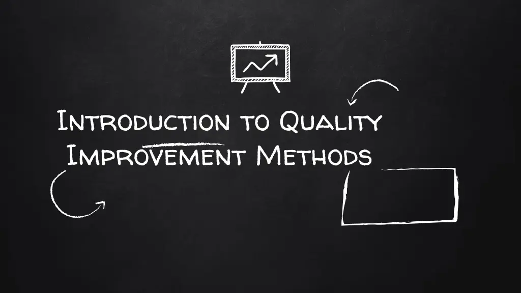 introduction to quality improvement methods n.w