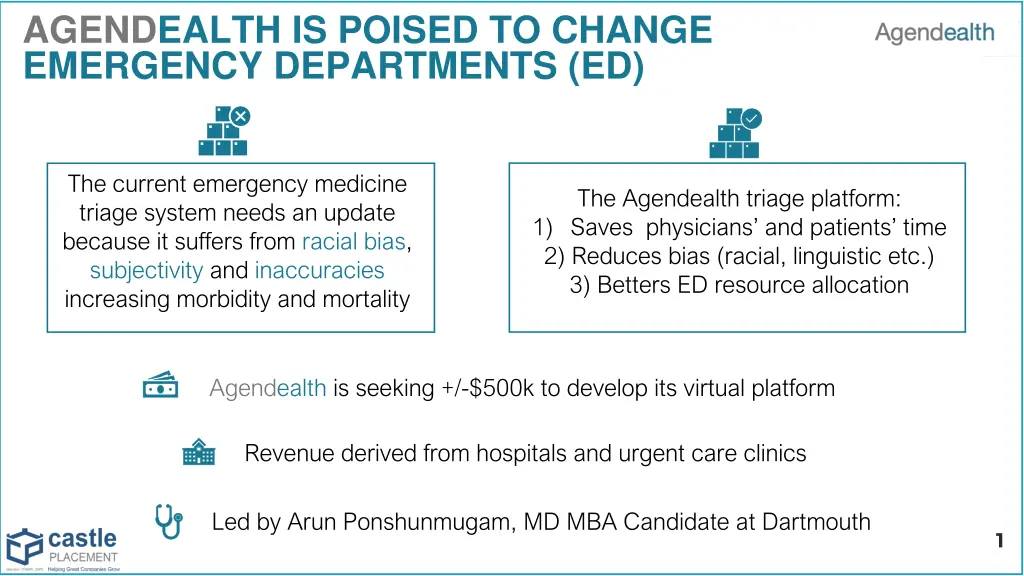 agendealth is poised to change emergency n.w