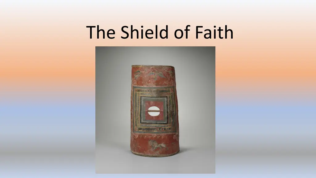 the shield of faith n.w