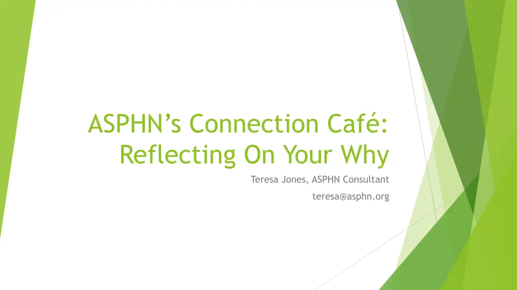 asphn s connection caf reflecting on your why n.w