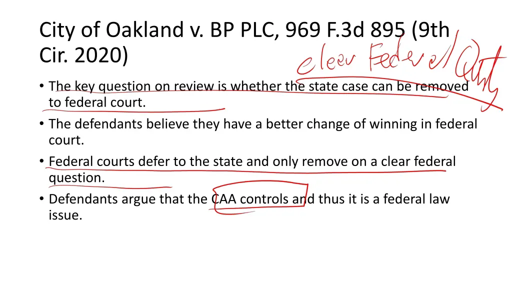 city of oakland v bp plc 969 f 3d 895 9th cir 2020 n.w