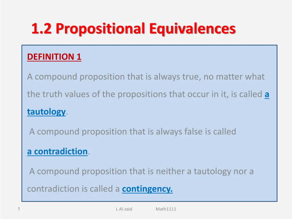 1 2 propositional equivalences n.w