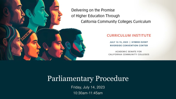 Parliamentary Procedure