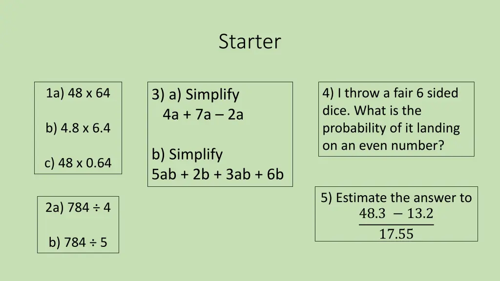 starter n.w