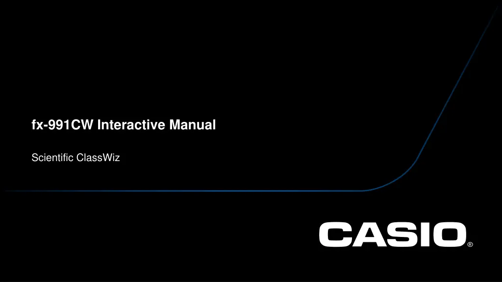 fx 991cw interactive manual n.w