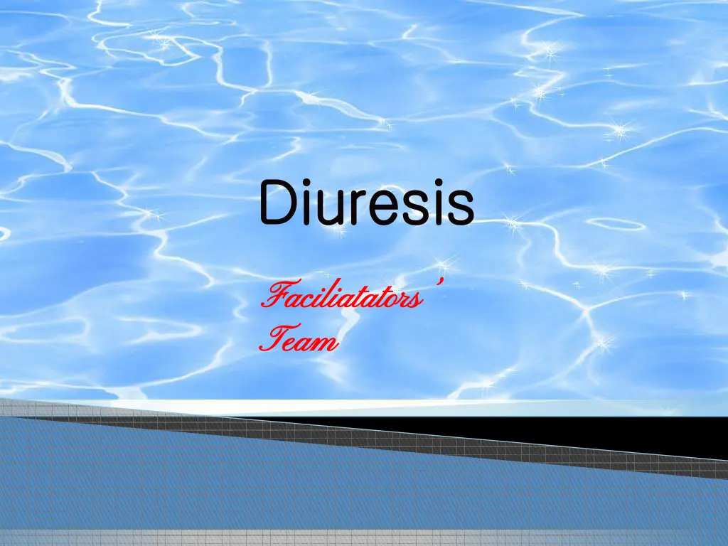 diuresis diuresis n.w