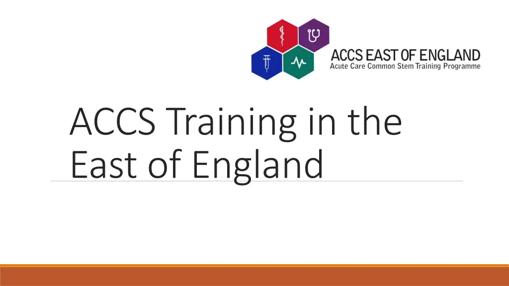 accs training in the east of england n.w