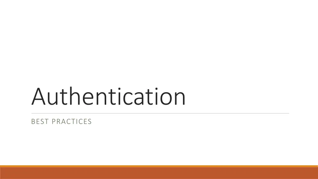 authentication n.w
