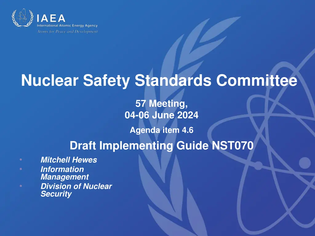 nuclear safety standards committee n.w