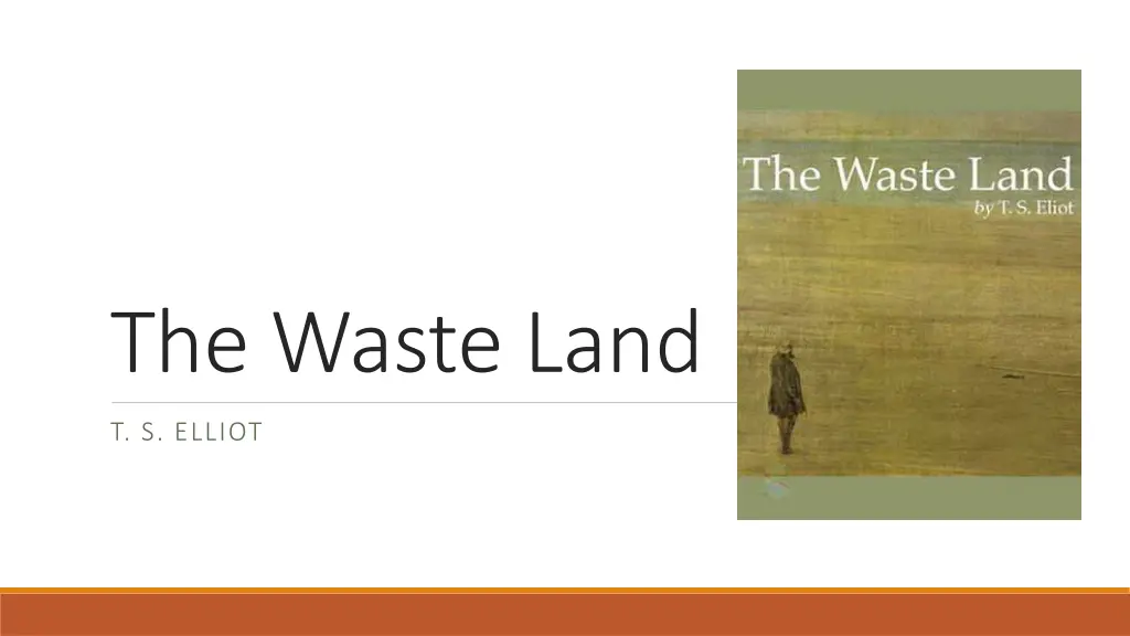 the waste land n.w