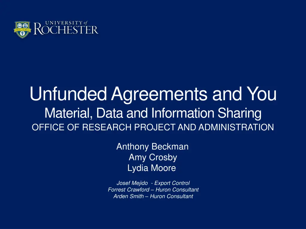 unfunded agreements and you material data n.w