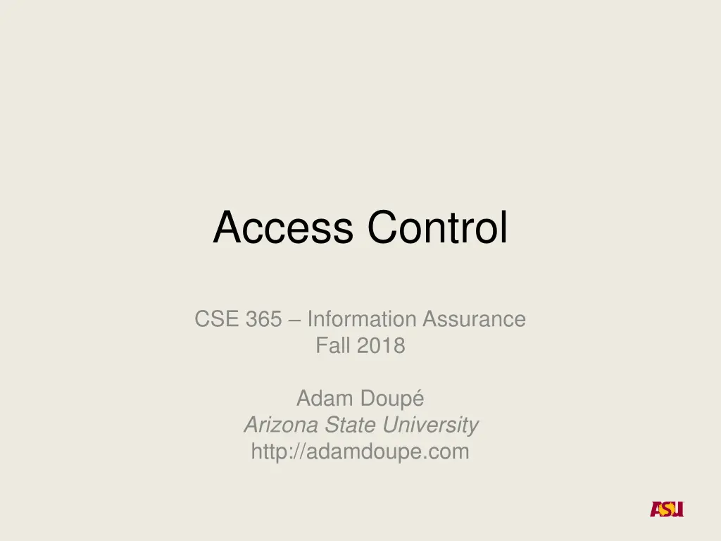 access control n.w